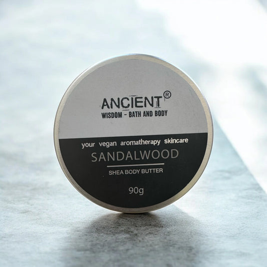 Beurre de Karité au Santal 90 g - ANCIENT WISDOM | Nutrition, douceur & parfum boisé