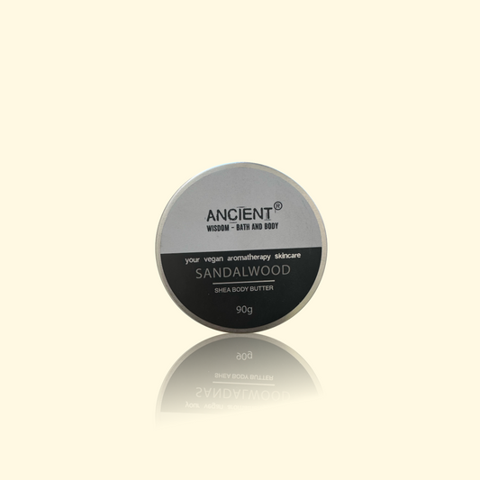 Beurre de Karité au Santal 90 g - ANCIENT WISDOM | Nutrition, douceur & parfum boisé
