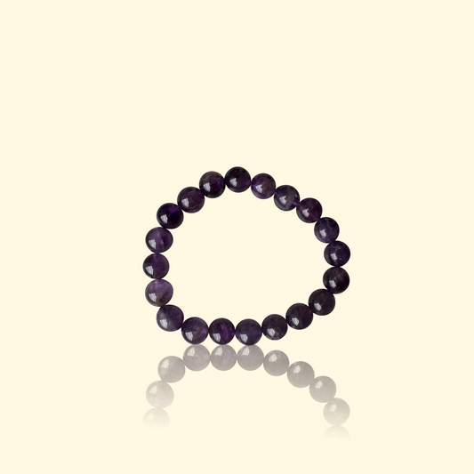 Bracelet Améthyste - Calme, clarté & élégance pourpre | Pierre naturelle