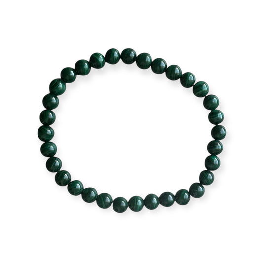 Bracelet Malachite - Protection, transformation & cœur apaisé | Pierre naturelle