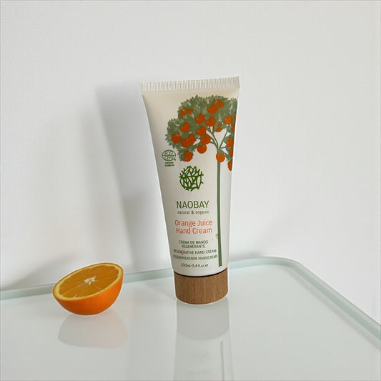Crème hydratante et régénérante au jus d'orange pour les mains ( Naobay) 100ml