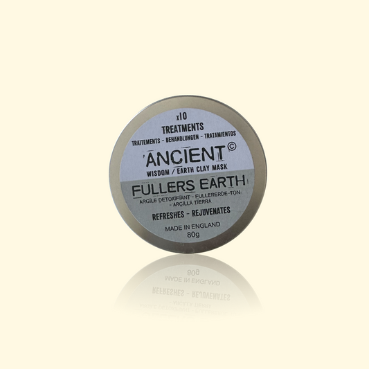 Argile Détoxifiante Fuller's Earth 80 g - ANCIENT WISDOM | Peaux mixtes à grasses