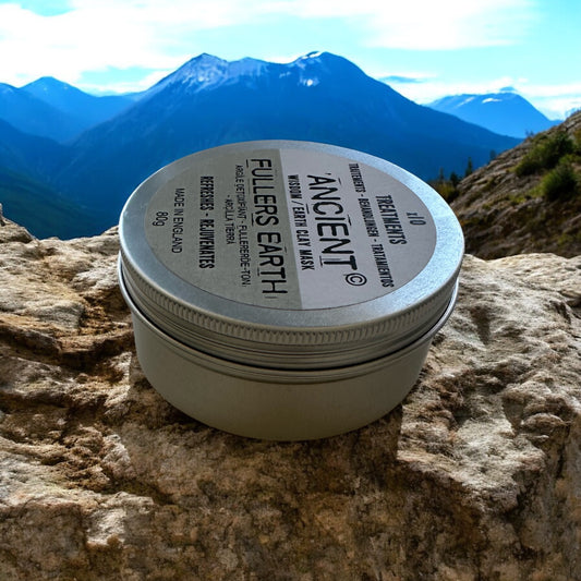 Argile Détoxifiante Fuller's Earth 80 g - ANCIENT WISDOM | Peaux mixtes à grasses
