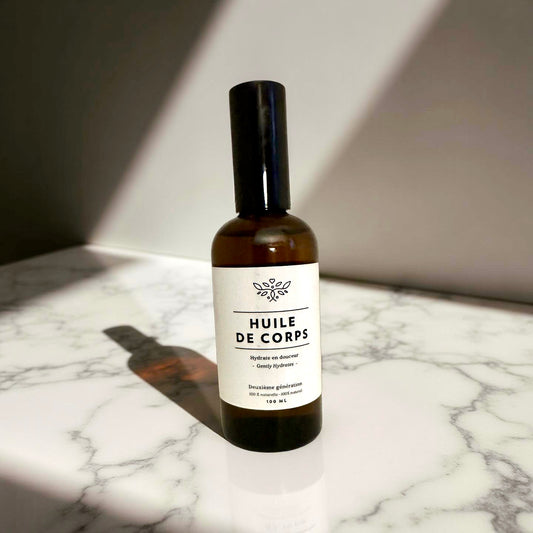 Huile de corps Deuxième génération 100ml ( Maison jacynte)