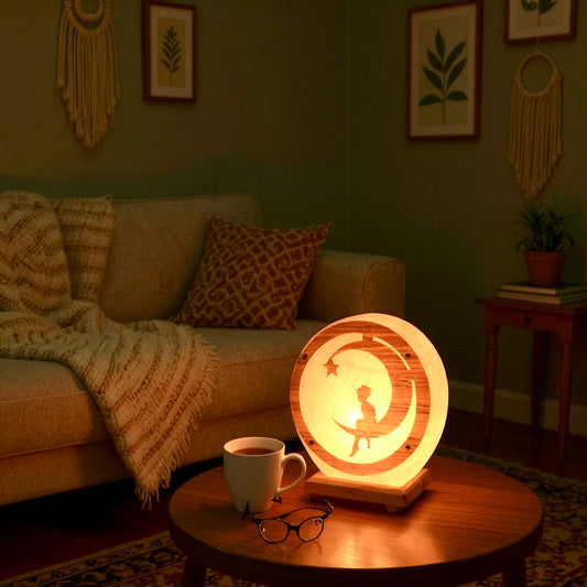 Lampe de sel de l'hymalaya Le petit prince 5kg