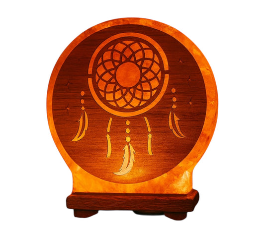 Lampe en sel de l'Hymalaya Attrape-rêves 5 kilos
