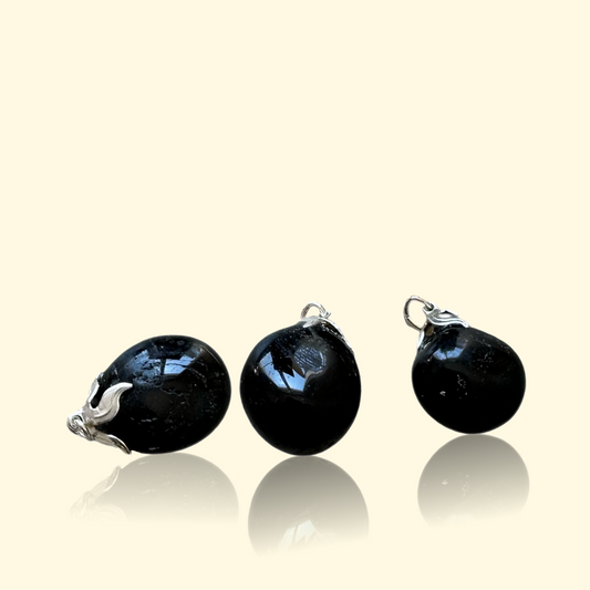 Pendentif Tourmaline Noire - Protection, ancrage & présence | Pierre naturelle