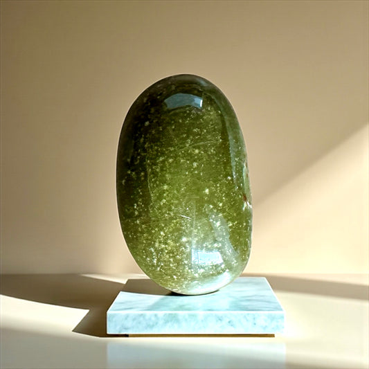 Pierre naturelle Galet serpentine
