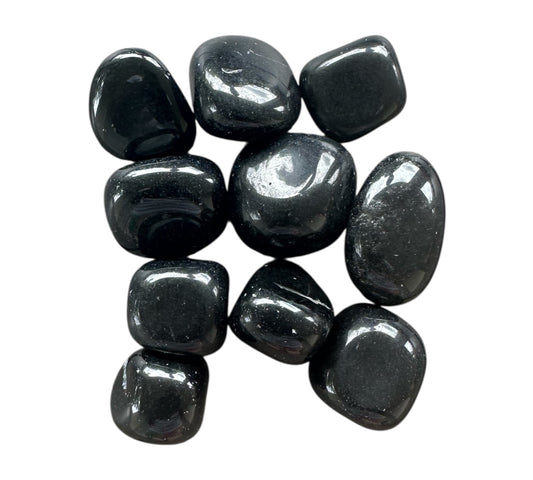 Pierre roulée Obsidienne Noir