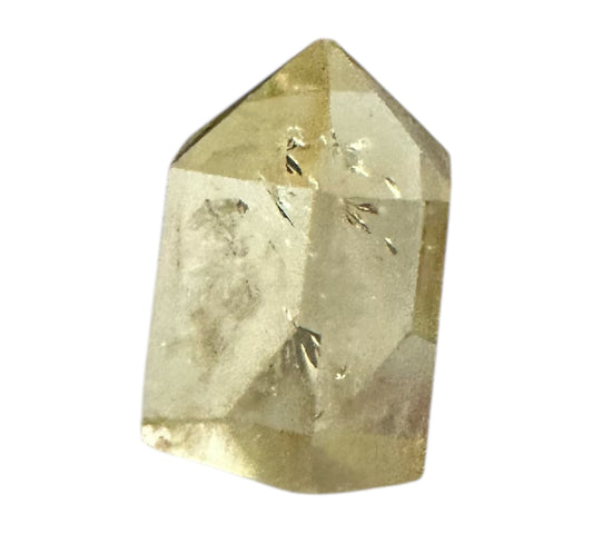 Pointe de citrine naturelle