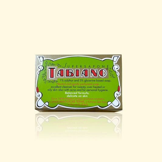 Savon Tabiano 100 g - Parfum discret & fabrication italienne