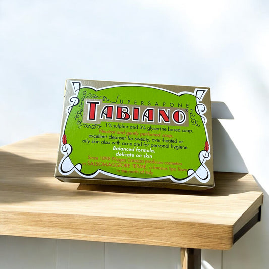 Savon Tabiano 100 g - Parfum discret & fabrication italienne
