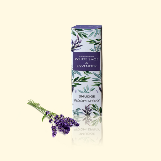 Spray d’Ambiance Naturel Sauge Blanche & Lavande 100 ml – Fabrication artisanale