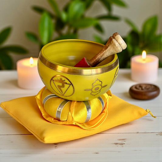 Bol chantant tibétain Chakra Plexus Solaire | Confiance, équilibre & énergie intérieure