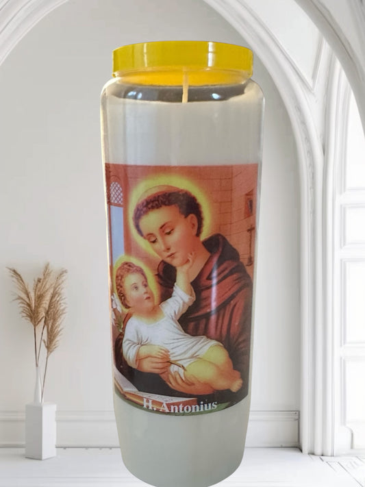 Bougie Neuvaine Saint Antoine de Padoue
