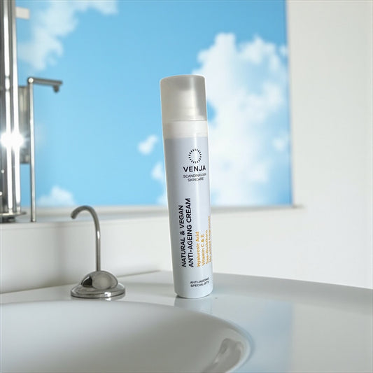 Crème anti-ride Vitamine C & E VENJA - Soin visage vegan 50 ml