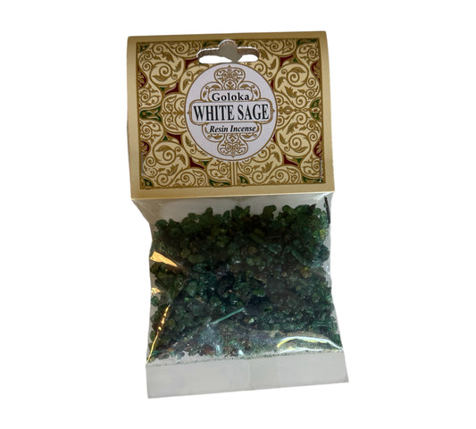 Encens en résine - Sauge blanche  30 g