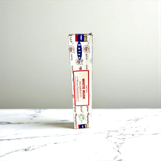 Encens parfum Musc Blanc (Satya) 15g