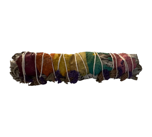 Fagot de sauge blanche 7 chakras 11 cm