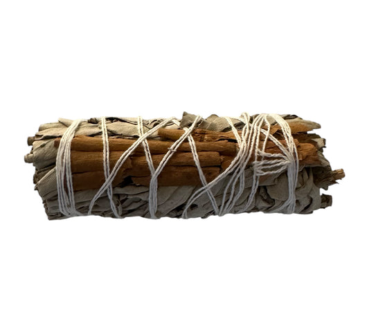 Fagot de sauge blanche Palo Santo (10 cm)