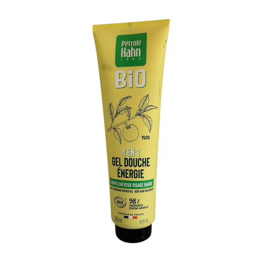 Gel douche Energie  homme bio 250 ml Pétrole Hahn Bio