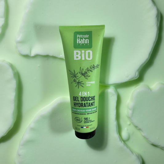 Gel douche hydratant  homme bio 250 ml Pétrole Hahn Bio