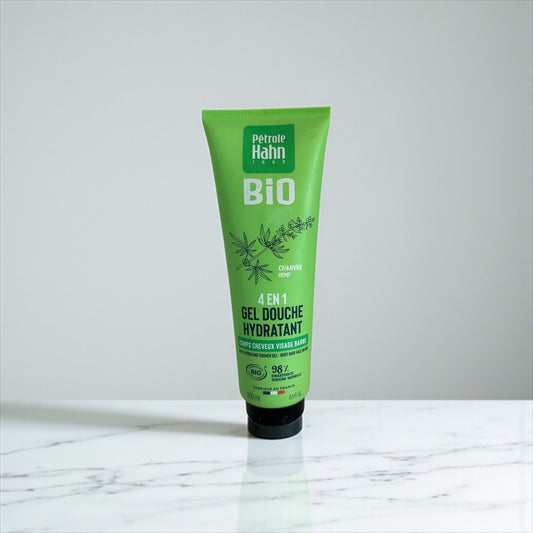 Gel douche hydratant  homme bio 250 ml Pétrole Hahn Bio