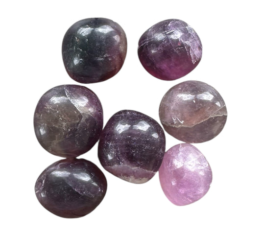 Pierre roulée Fluorite violette