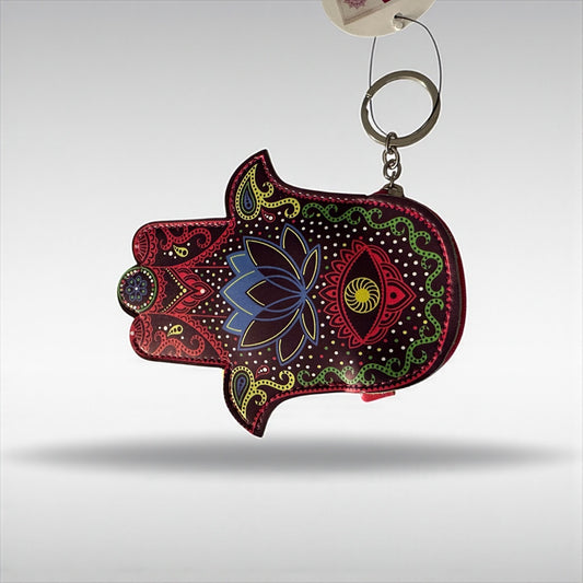 Porte- clés Main de Fatma Mandala & lotus