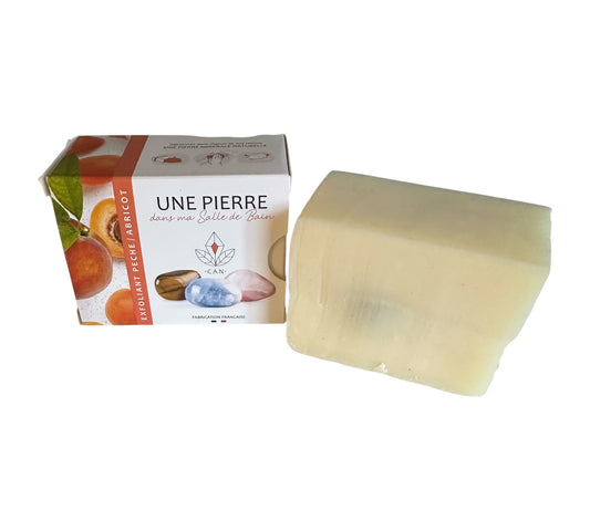 Savon exfoliant pêche-abricot 140 g